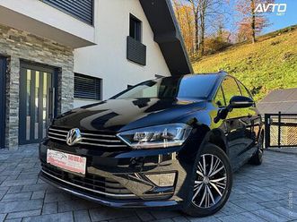 volkswagen golf sportsvan 2.0 tdi allstar -ful led žarometi-pdc-