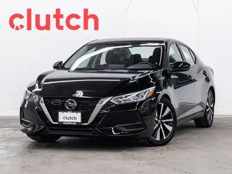 2023 nissan sentra sv w/apple carplay, heated front seats, backu