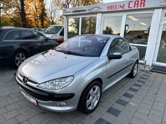 peugeot 206 cabriolet cc platinum*automatik*tüv