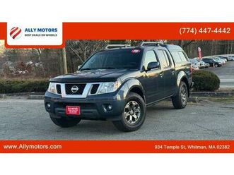used 2015 nissan frontier pro-4x
