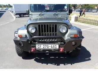 2017 mahindra thar 2.5 crde 4x4