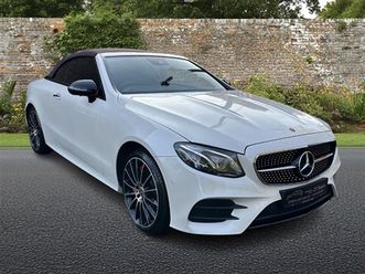 3.0 e450 v6 amg line cabriolet 2dr petrol g-tronic+ 4matic euro 6 (start/stop) (367 ps)