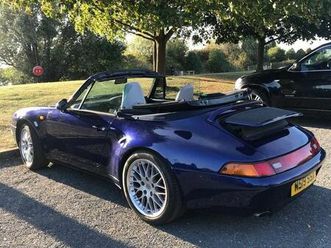 3.6 993 carrera cabriolet 2dr