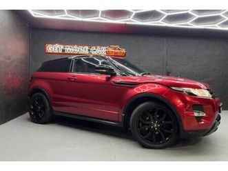 2011 land rover range rover evoque 2.0 si4 dynamic coupe