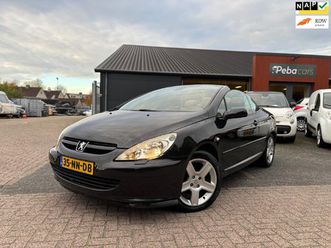 peugeot 307 cc 2.0-16v*leer*airco*navigatie*cruise control!!!