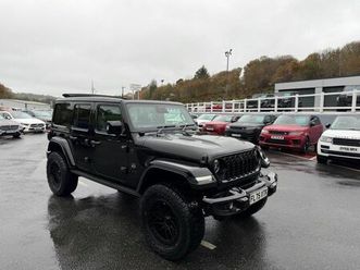 2025 75 jeep wrangler buzz sv luxury 2.0 sahara suv 4dr petrol auto 4wd euro 6 272 ps