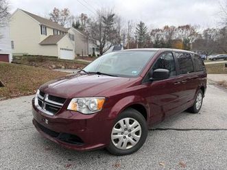 2017 dodge grand caravan se