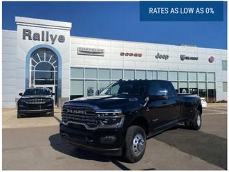 2026 ram 3500 limited longhorn 4x4 crew cab 8' box 0% available!