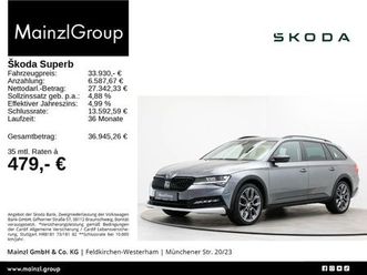skoda superb scout 2.0 tdi 4x4 dsg ahk stdhz matrix