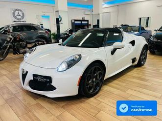 alfa romeo 4c 1750 tbi spider 240 cv tct