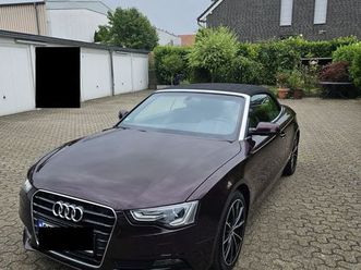 audi a5 cabrio 2.0 tdi, bj. 2013 sehr gut gepflegt privatverkauf
