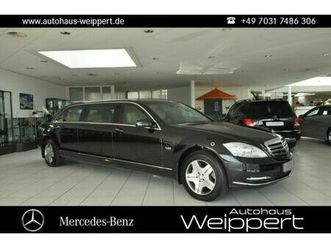 mercedes-benz s 600 limousine l pullmann werkspanzer guard b7