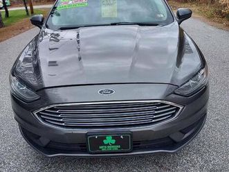 used 2018 ford fusion hybrid se