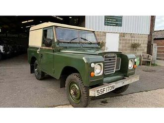 1974 land rover series 3 vert manuel, 5 vitesses conduite...