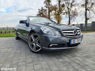 mercedes-benz klasa e e-klasse cabrio avantgarde