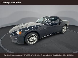 used 2020 fiat 124 spider classica w/ technology group gainesville ga 30504