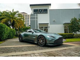used 2023 aston martin v12 vantage roadster fort lauderdale fl 33316