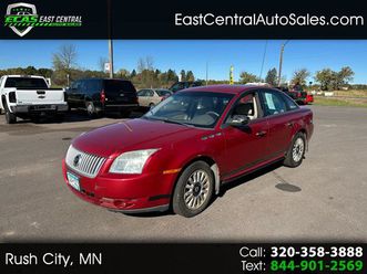 used 2009 mercury sable sedan rush city mn 55069