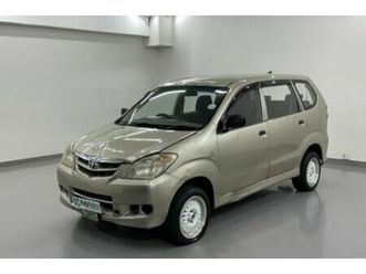 2008 toyota avanza 1.3 sx