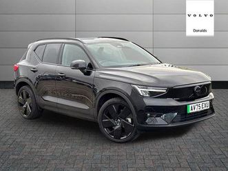 2025 volvo ex40 e plus black edition