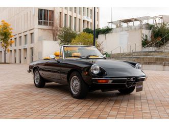 alfa romeo spider 2000 - 1981