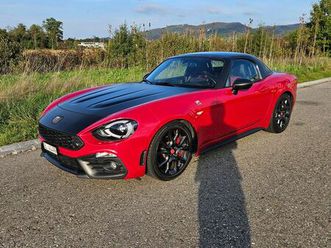 fiat 124 spider abarth (optionhardtop) 2017 53 000km mfk neu