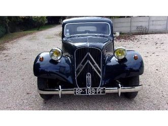 1957 citroen traction avant bleu manuel, 3 vitesses condu...