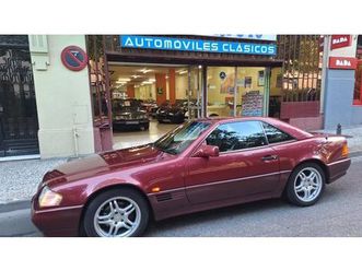 1992 mercedes sl class rouge automatique conduite à gauch...