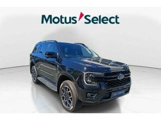 2024 ford everest 3.0d v6 wildtrack awd auto