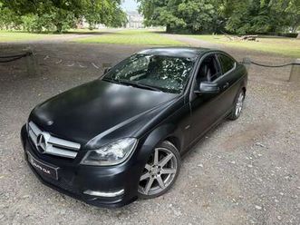 c 250 cdi be coupé edition 1 amg noir mat orig