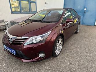 toyota avensis executive/leder/el.sitze/scheckheft