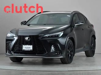 2022 lexus nx 350 awd f-sport w/ apple carplay, heated front sea