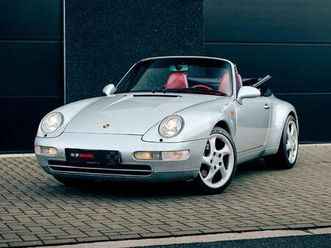 993 carrera cabrio manual gear volleder/airco/18