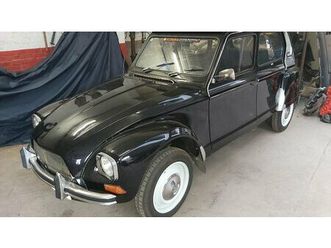 1981 citroen dyane noir manuel, 4 vitesses conduite à gau...