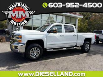 2019 chevrolet chevy silverado 2500hd crew cab loaded ltz 6.6l l5p duramax diese