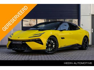 lotus emeya r 900pk | matrix led | head-up | kef premium audio | carbon ceramic brakes | stuur & stoelverwarming | 22 glossy black wielen