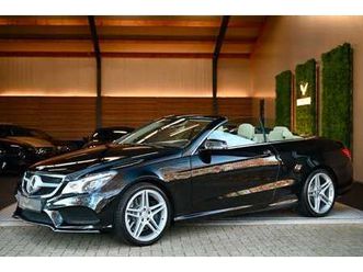 mercedes-benz e-klasse cabrio - e500 amg styling - distronic - airscarf - 360 camera - stoelventilatie - stuurverwarming