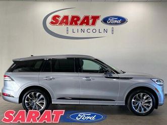 certified 2023 lincoln aviator black label grand touring awd