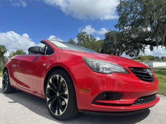18 buick cascada sport touring convertible leather gassaver cleantitle