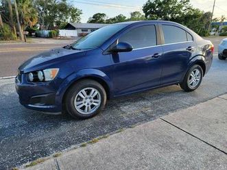 2013 chevrolet chevy sonic 2lt guaranteed credit approval!