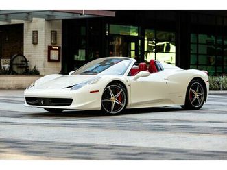 2013 ferrari 458 spider