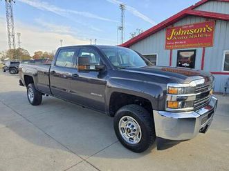 2015 chevy silverado 2500hd crew cab long bed 4x4 low miles