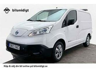 nissan e-nv200 skåp 40 kwh inredd navi kamera rattvärme moms
