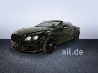 bentley continental gtc v8s black line