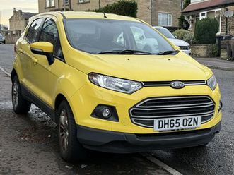 2016 ford ecosport 1.0 zetec t