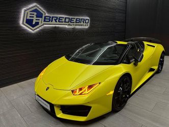 brugt lamborghini huracan 5,2 spyder lp580-2 til salg