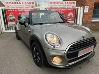 ② mini cabrio one black 16000km!!! — mini — 2ememain