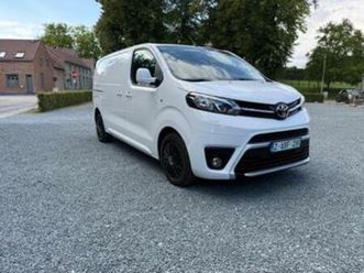 ② toyota proace 2.0/150cv/ pret imm/portes couliss g+d/59000km — toyota — 2ememain