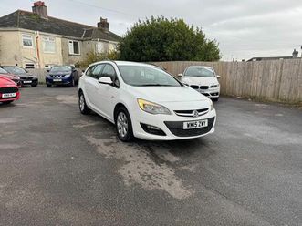 vauxhall astra 1.6i design sports tourer 5dr petrol manual euro 6 (115 ps)