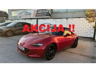mazda mx-5 g160 , koža, led, bose, navi, alu 17, servisna., 2018 god.